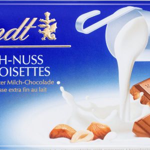 Lindt milk chocolate hazelnut